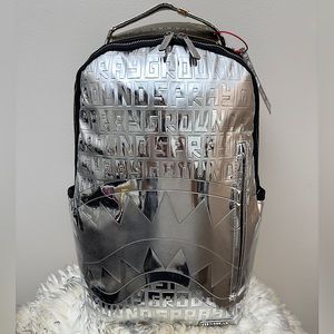 SPRAYGROUND FUTURE TITAN (METALLIC) BACKPACK (DLXV) LIMITED EDITION SOLDOUT *NWT